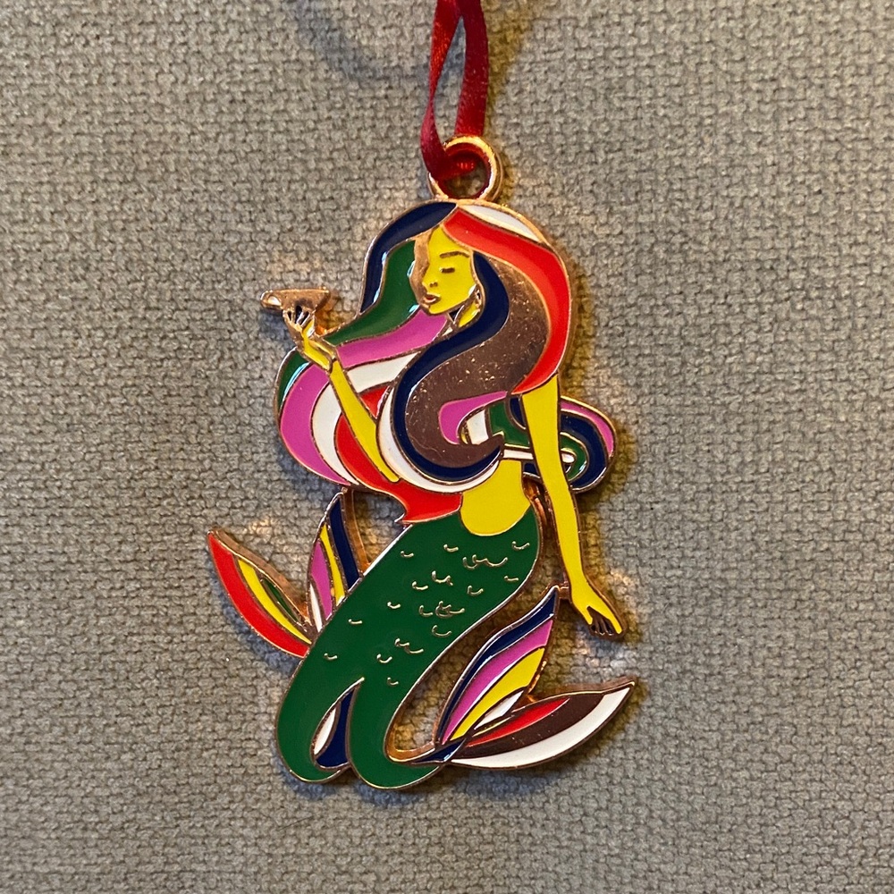 2017 Starbucks Siren Mermaid Christmas Ornament